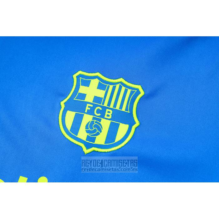 Chandal del Barcelona Manga Corta 2024-2025 Azul - Pantalon Corto
